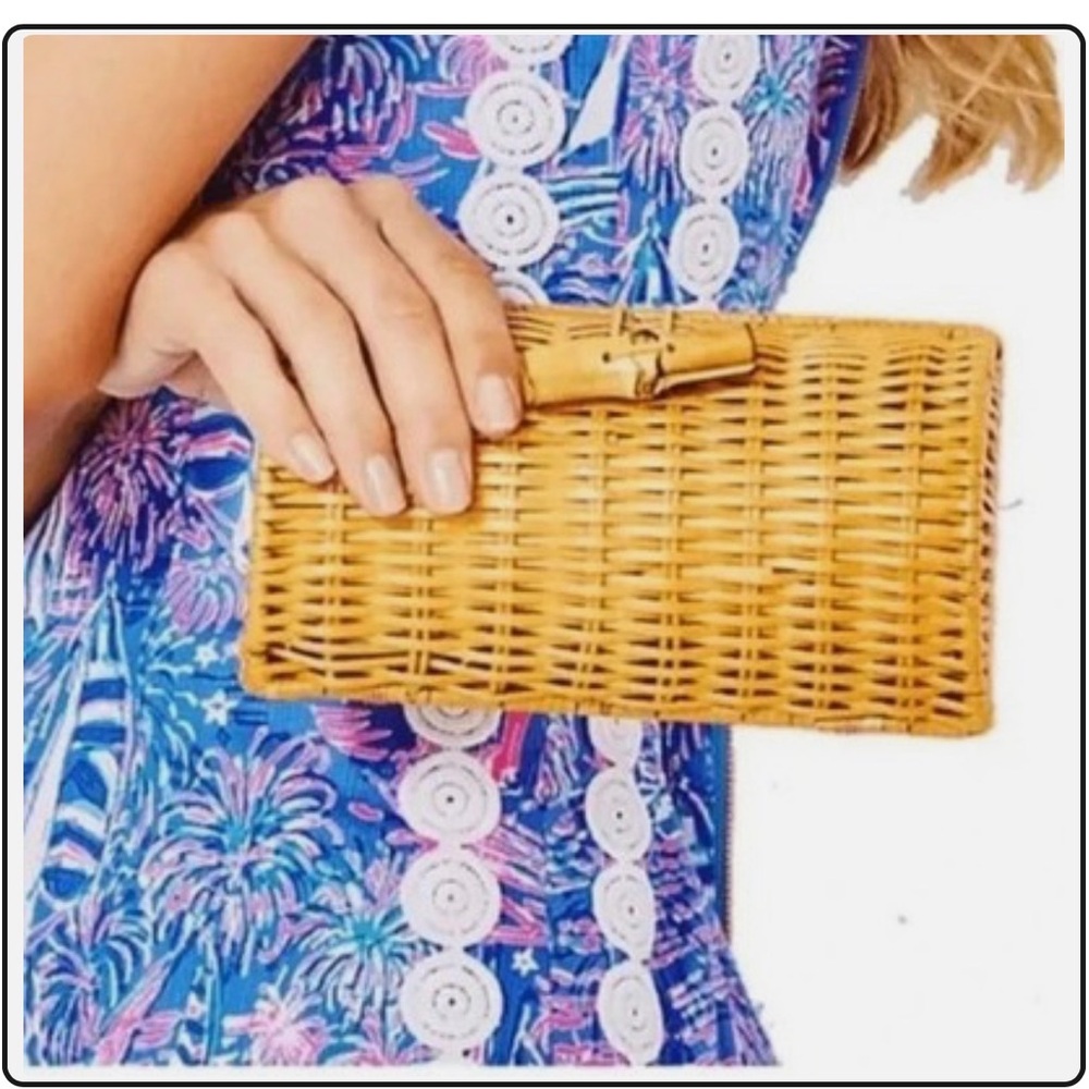 Lilly Pulitzer Woven Clutch